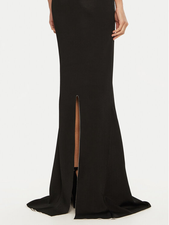 JACQUEMUS JACQUEMUS Večernja haljina 24E241KN358 Crna Regular Fit