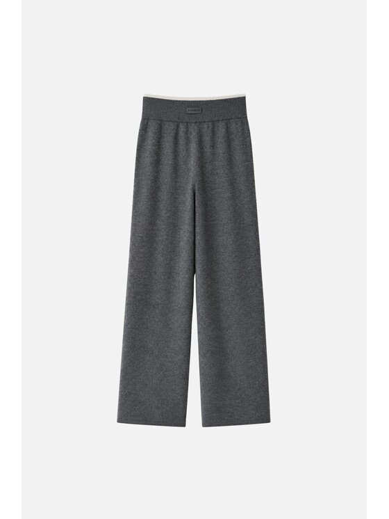 PINKO PINKO Spodnie materiałowe Siviglia Szary Regular Fit
