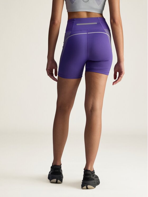 adidas by Stella McCartney adidas by Stella McCartney Szorty sportowe 142455 Fioletowy Fitted Fit