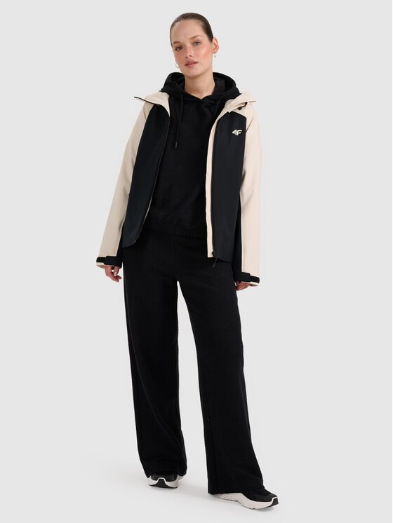 4F 4F Giacca di transizione 4FRAW25TTJAF0965-83S Marrone Regular Fit