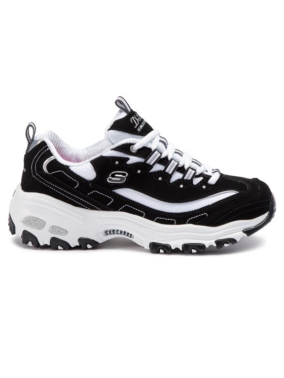 Skechers Skechers Sportcipő D'lites Biggest Fan 11930/BKW Fekete