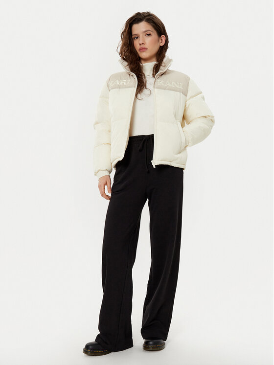 Karl Kani Karl Kani Зимно яке Retro Essential 61760016 Екрю Regular Fit