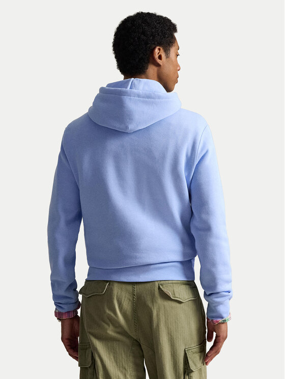 Polo Ralph Lauren Polo Ralph Lauren Džemperis ar kapuci 710B14614001 Gaiši zils Regular Fit
