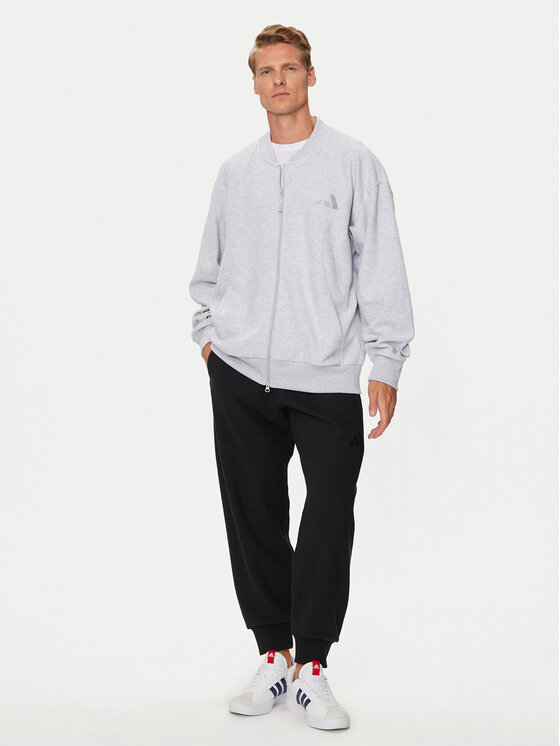 adidas adidas Majica dugih rukava Elevated ALL SZN Terry Loop IY6584 Siva Loose Fit