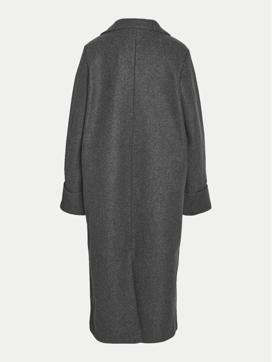 Noisy May Noisy May Παλτό μεταβατικό Caddy 27031306 Γκρι Loose Fit