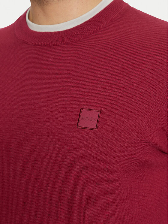 BOSS Boss Sweater Kanovano 50471343 Piros Regular Fit
