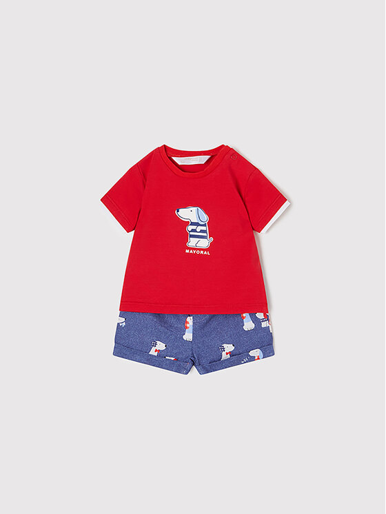 Mayoral Mayoral Set T-Shirt und Shorts 1203 Bunt Regular Fit
