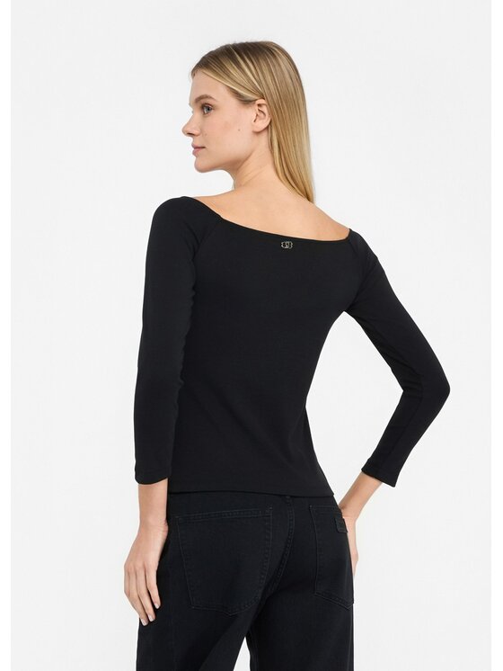 Liu Jo Liu Jo T-shirt UF5255J499022222 Nero Regular Fit