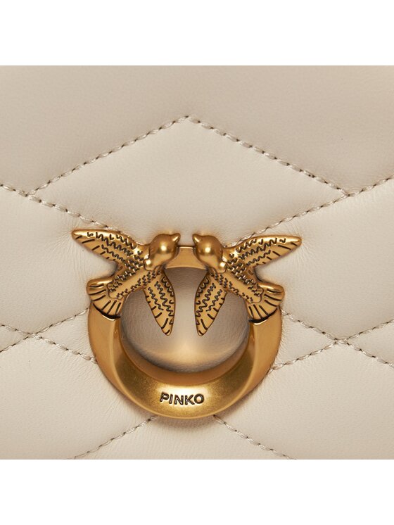PINKO Pinko Τσάντα Love Click Puff Baby PE 24 PLTT 101584 A1ET Λευκό