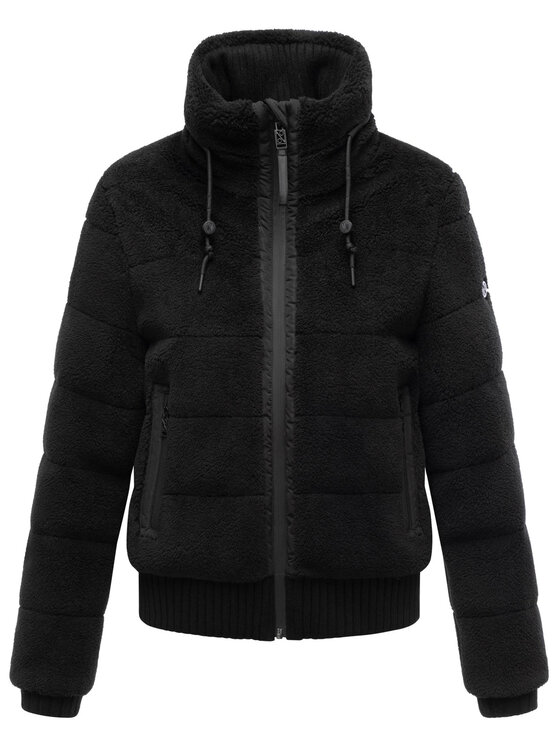 Navahoo Navahoo Kurtka zimowa Schneepuder Czarny Regular Fit