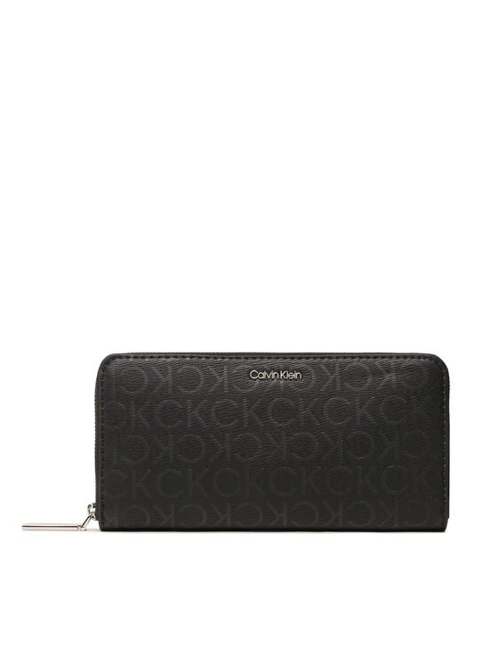 Calvin Klein Calvin Klein Гаманець Ck Must Z/A Wallet Lg Epi Mono K60K610656 Чорний