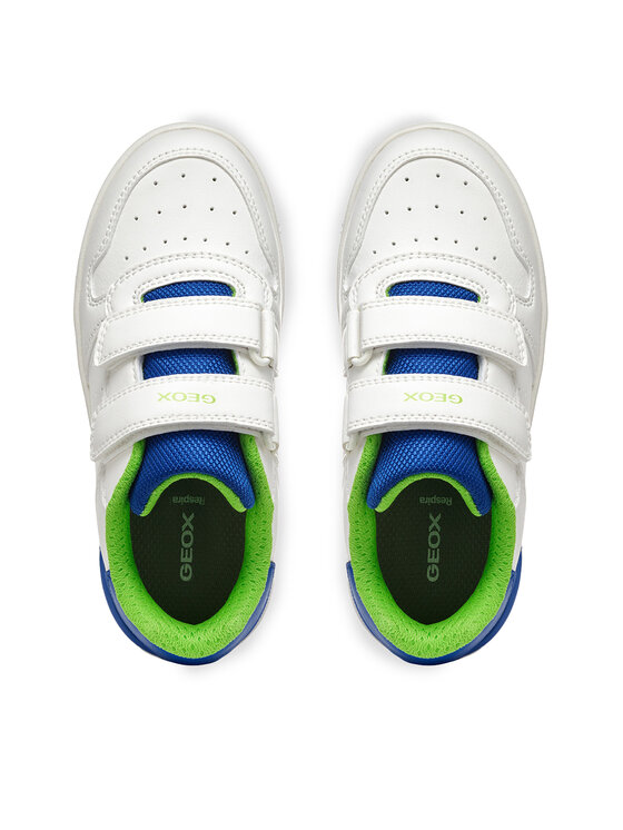 Geox Geox Sneakersy WashibaJ46LQA 000BC C0293 S Biały