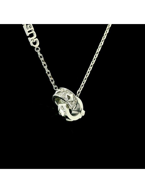Guess Guess Náramok JUBB03282JWRHS Strieborná