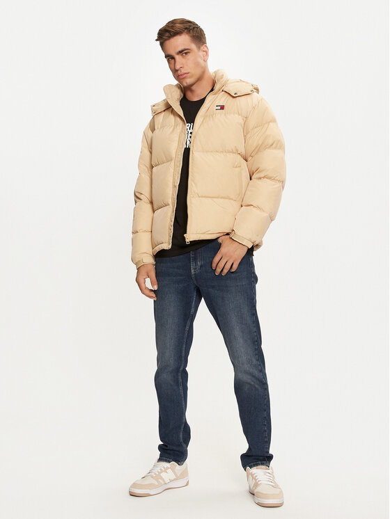Tommy Jeans Tommy Jeans Giubbotto piumino Alaska DM0DM19537 Beige Loose Fit
