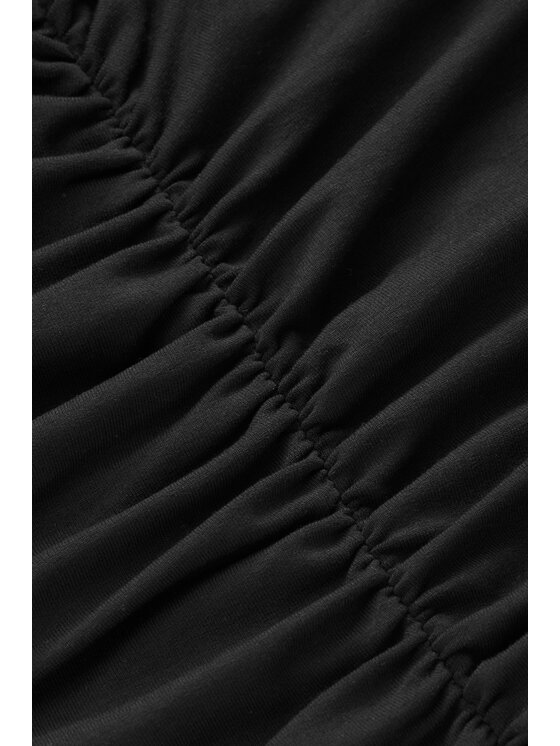 La Mania La Mania Vestito di maglia CRUSH Nero Classic Fit