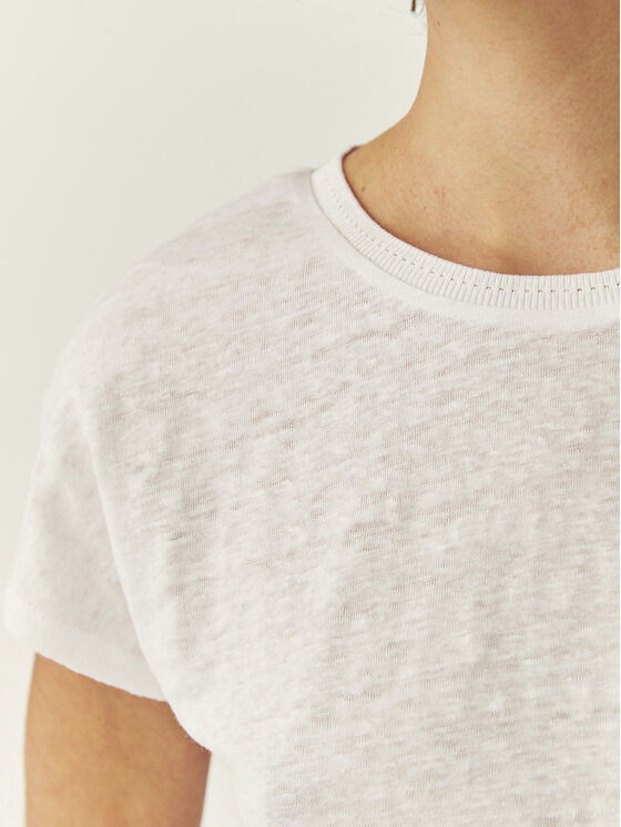 TATUUM TATUUM Bluzka ONYKA Biały Classic Fit