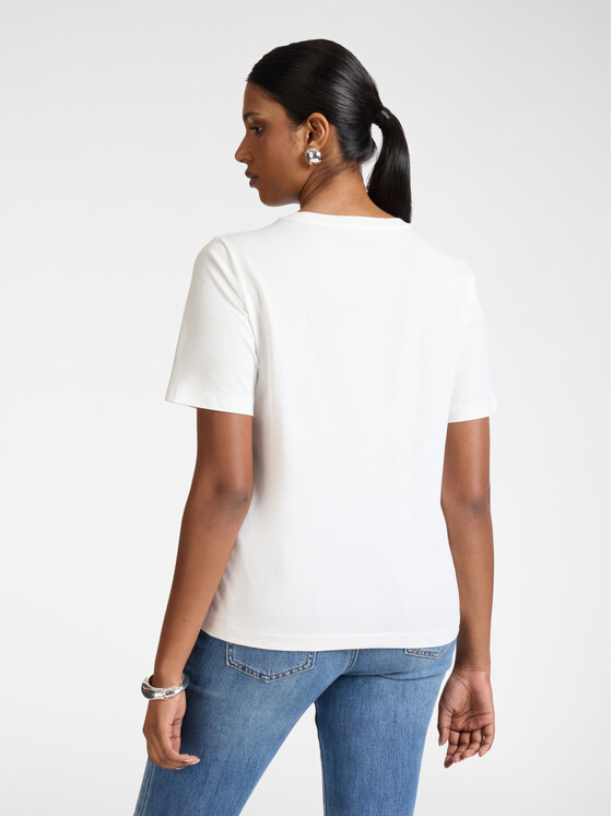 Elena Mirò Elena Mirò T-shirt G088Z000721N011 Bianco Regular Fit