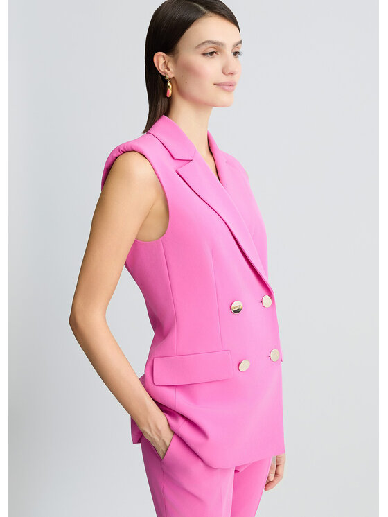 Liu Jo Liu Jo Gilet CA5365T2200X0450 Rosa Regular Fit