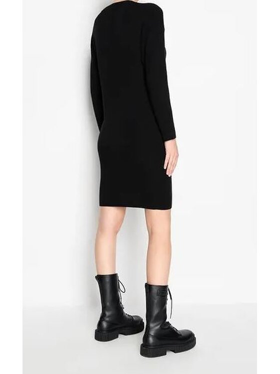 Armani Exchange Armani Exchange Letní šaty 6RYA1K YME3Z 1200 Černá Regular Fit