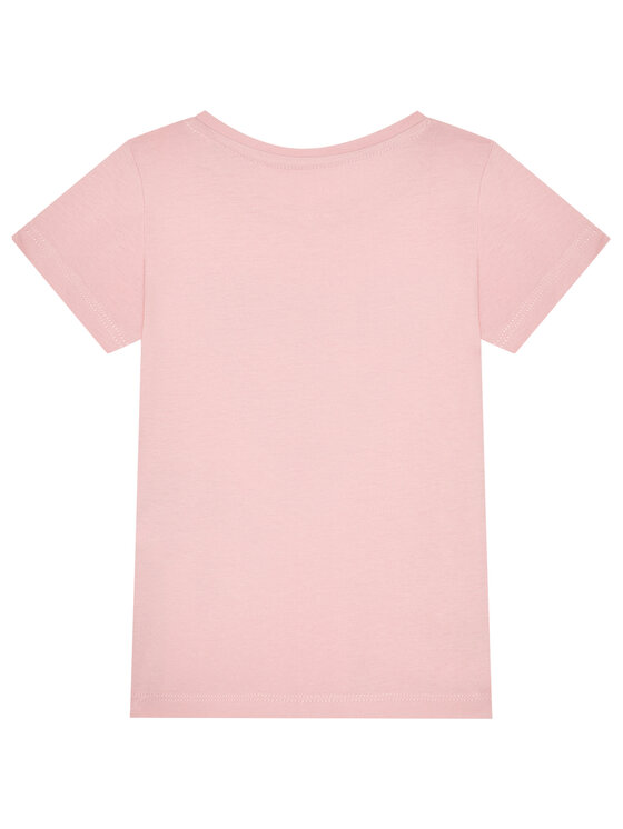 Guess Guess Tričko K73I56 K8HM0 Ružová Regular Fit