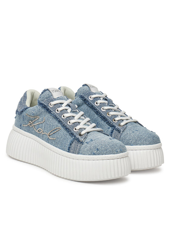 KARL LAGERFELD KARL LAGERFELD Sportcipők KL42372S Kék