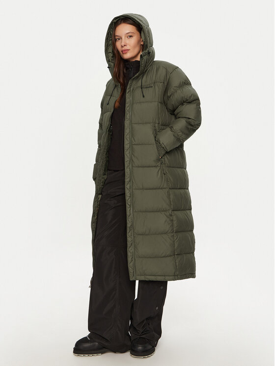 Columbia Columbia Μπουφάν χειμωνιάτικο Pike Lake™ II 2051351 Χακί Relaxed Fit