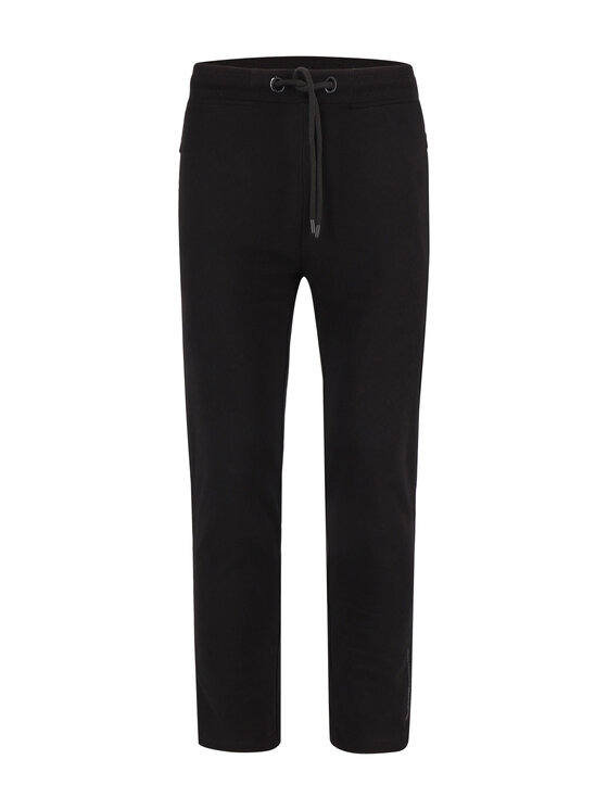 Volcano Volcano Spodnie dresowe N-DEN Czarny Regular Fit