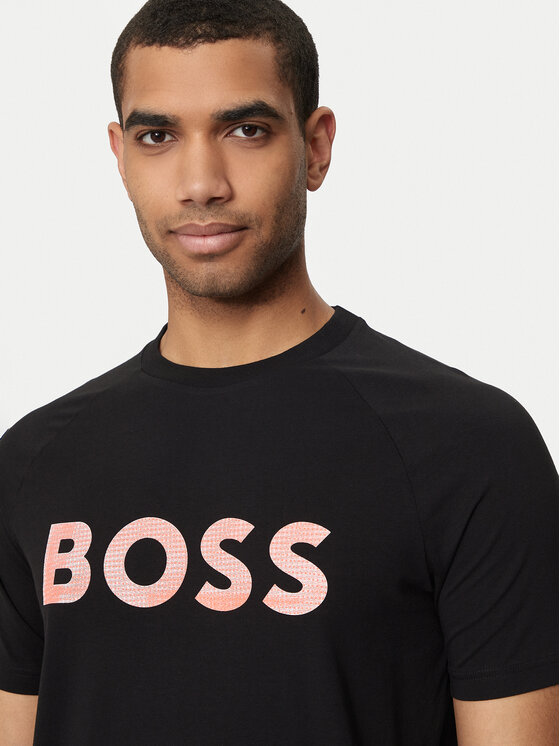 BOSS Boss T-särk Teebero 1 50512999 Must Regular Fit