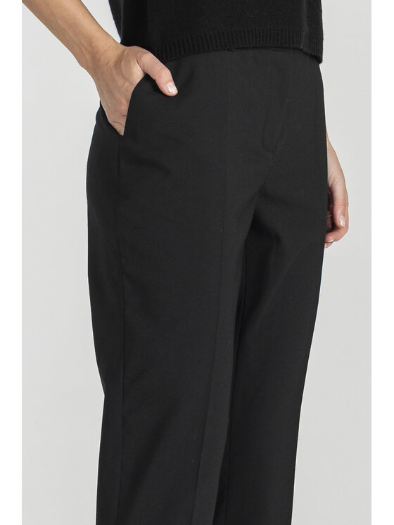 Deni Cler Milano Deni Cler Milano Spodnie materiałowe W-DC-5275-E5-K2-90-1 Czarny Slim Fit