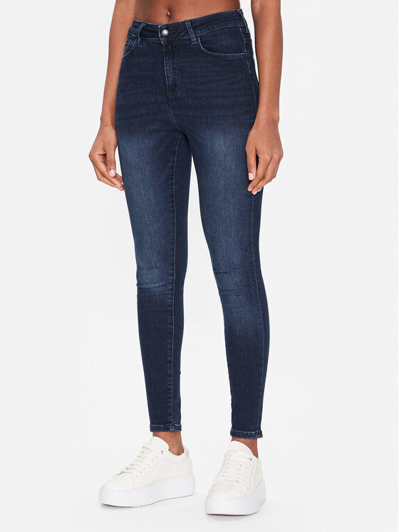 Mustang Mustang Jeansy Georgia 1013576 Tmavomodrá Super Skinny Fit