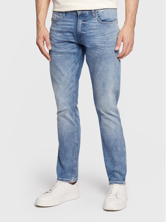 s.Oliver Jeans hlače 2121841 Modra Slim Fit