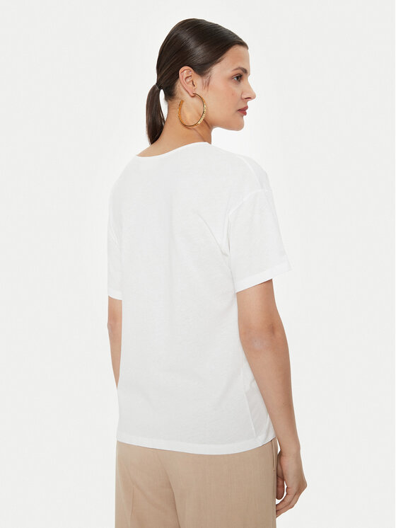 ViCOLO ViCOLO Majica UB0283 Bijela Regular Fit