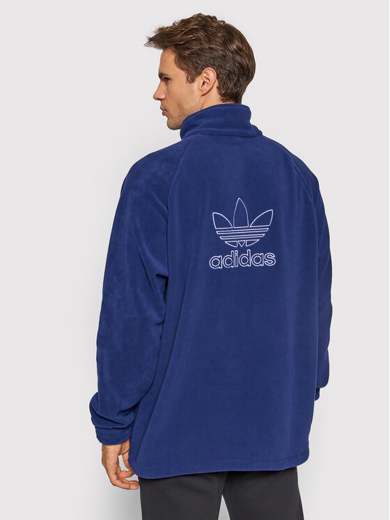 adidas adidas Флісовий реглан adicolor Classics H06679 Голубий Regular Fit