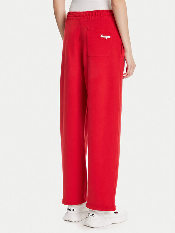 HUGO HUGO Jogginghose Norata_B 50542564 Rot Baggy Fit