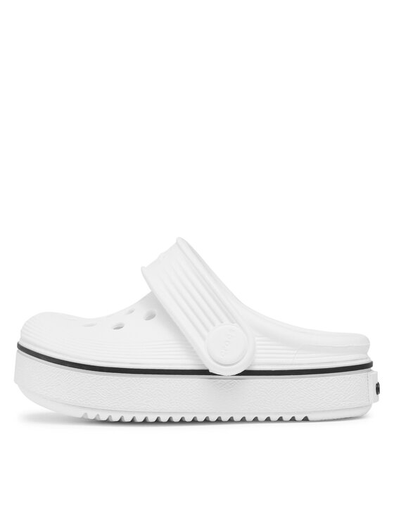 Crocs Crocs Șlapi Crocs Crocband Clean Clog T 208479 Alb