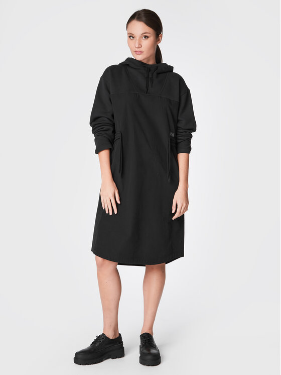 G-Star Raw G-Star Raw Vsakodnevna obleka Anorak D22368-D165-D301 Črna Regular Fit