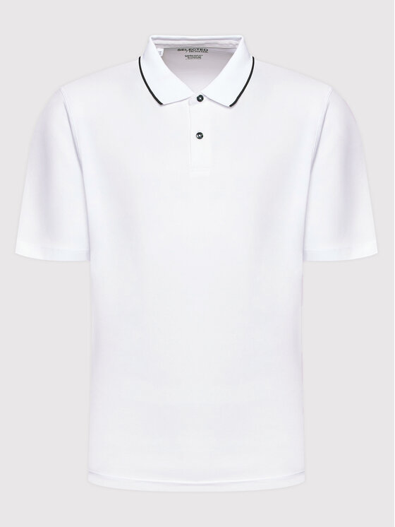 Selected Homme Selected Homme Polo Leroy 16082844 Bijela Regular Fit