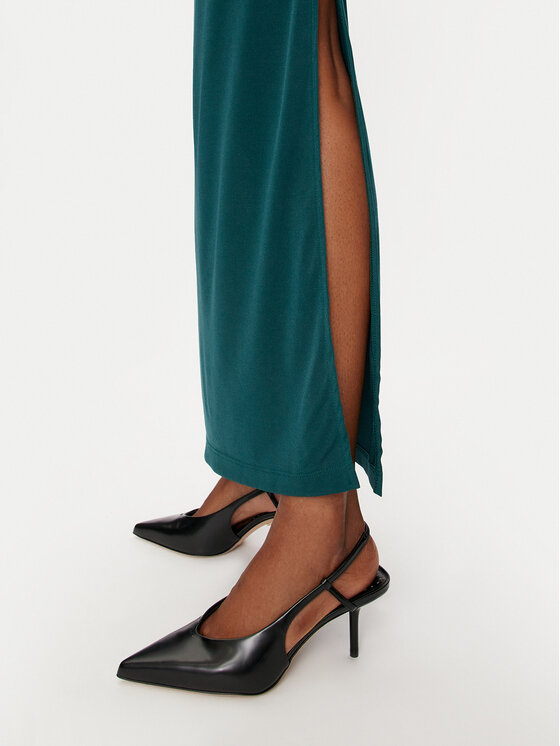 ViCOLO ViCOLO Večerna obleka TS0240 Zelena Slim Fit
