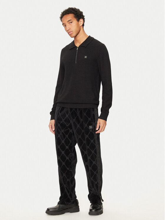 HUGO Hugo Долнище анцуг Dislaco 50522512 Черен Relaxed Fit