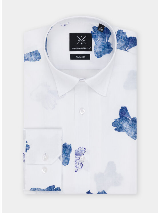 Pako Lorente Pako Lorente Koszula P22SF-1X-003 Biały Slim Fit