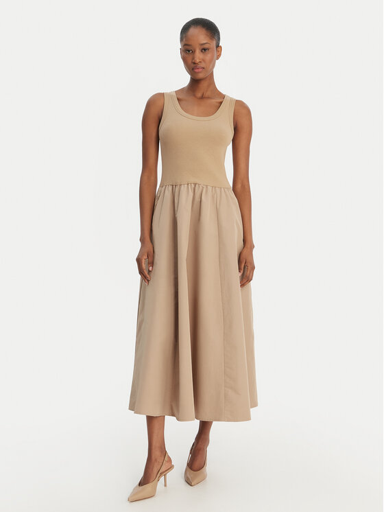 Weekend Max Mara Weekend Max Mara Sada mikina a šaty Destino 2615631021 Béžová Relaxed Fit