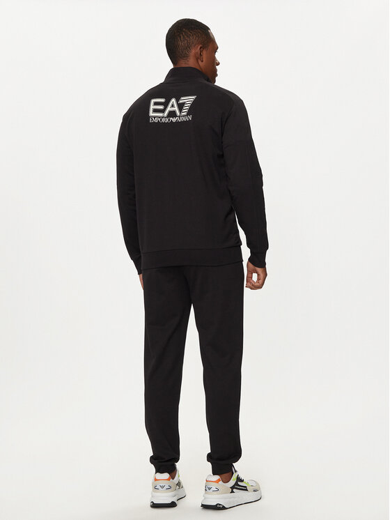 EA7 Emporio Armani EA7 Emporio Armani Спортивний костюм 6DPV57 PJVRZ 1200 Чорний Regular Fit