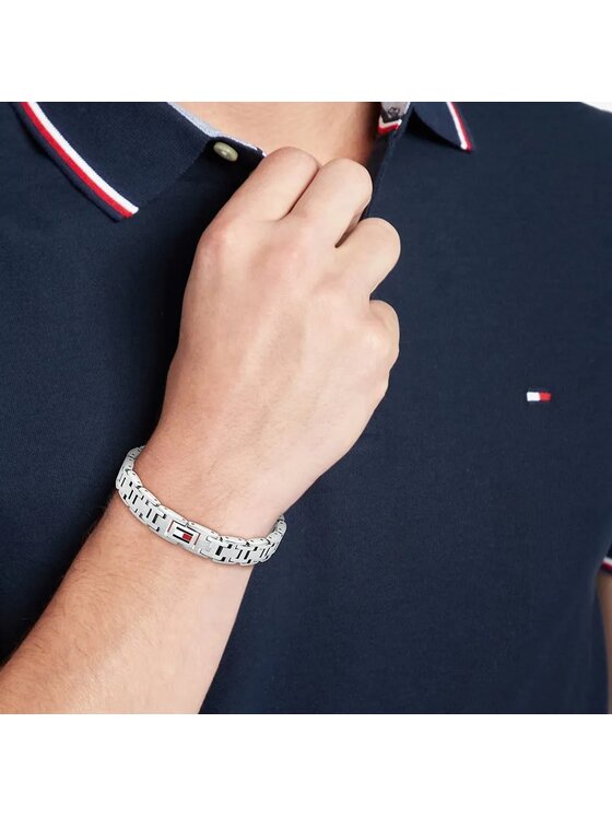 Tommy Hilfiger Tommy Hilfiger Bransoletka 2790682 Srebrny