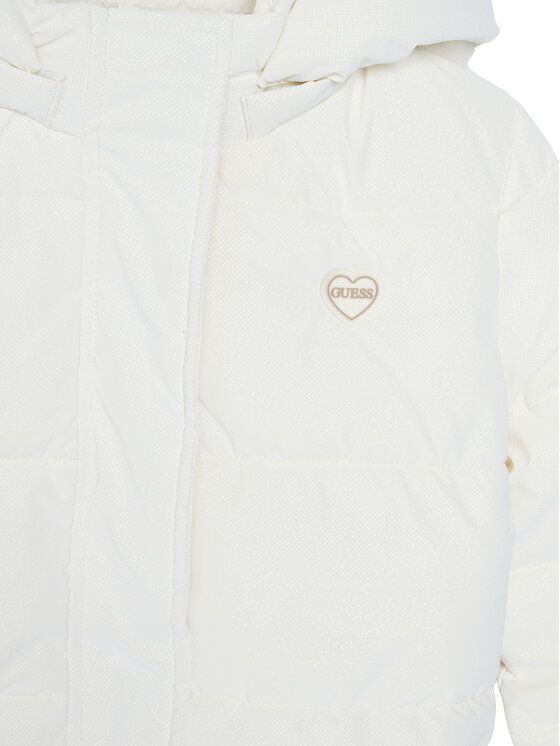 Guess Guess Geacă de iarnă K5BL05WGIW0 Alb Regular Fit