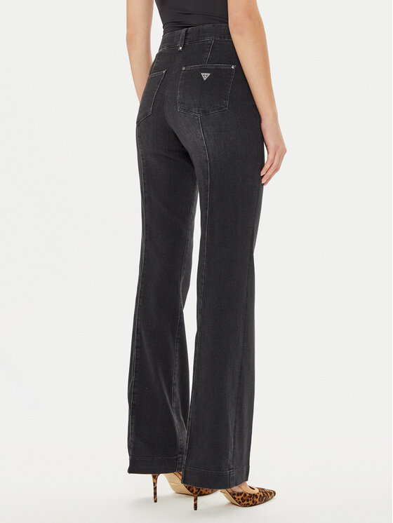 Guess Guess Džinsai W4BA0P D5HD1 Juoda Palazzo Fit