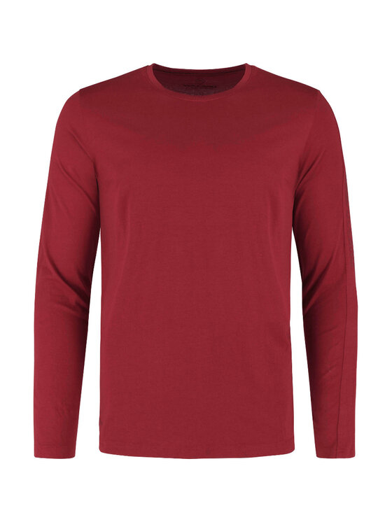 Volcano Volcano Longsleeve L-GEX Czerwony Regular Fit
