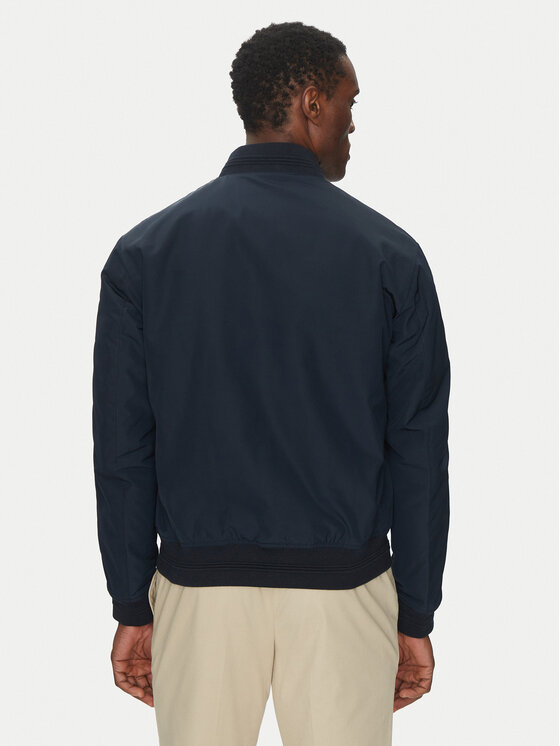 BOSS BOSS Bomber Coltar_PS 50532471 Tamnoplava Regular Fit