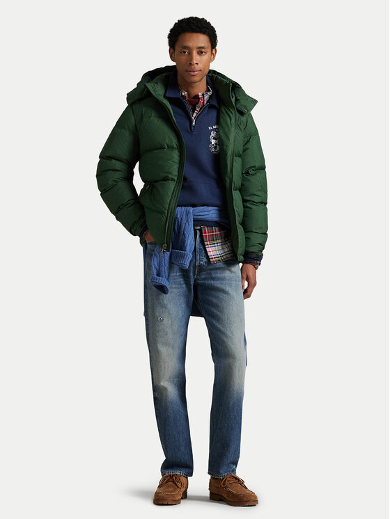 Polo Ralph Lauren Polo Ralph Lauren Vatovaná bunda 710968278004 Zelená Regular Fit