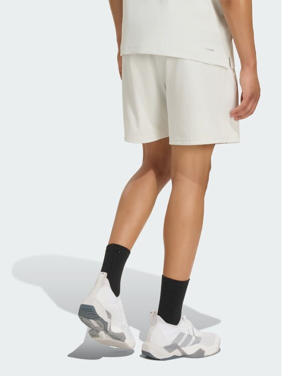 adidas adidas Szorty sportowe 168195 Kremowy Regular Fit