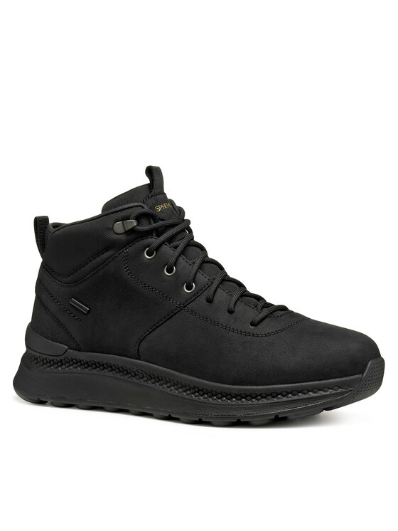 Geox Geox Schnürschuhe U Spherica Actif X2 U56HMD 04511 C9999 Schwarz